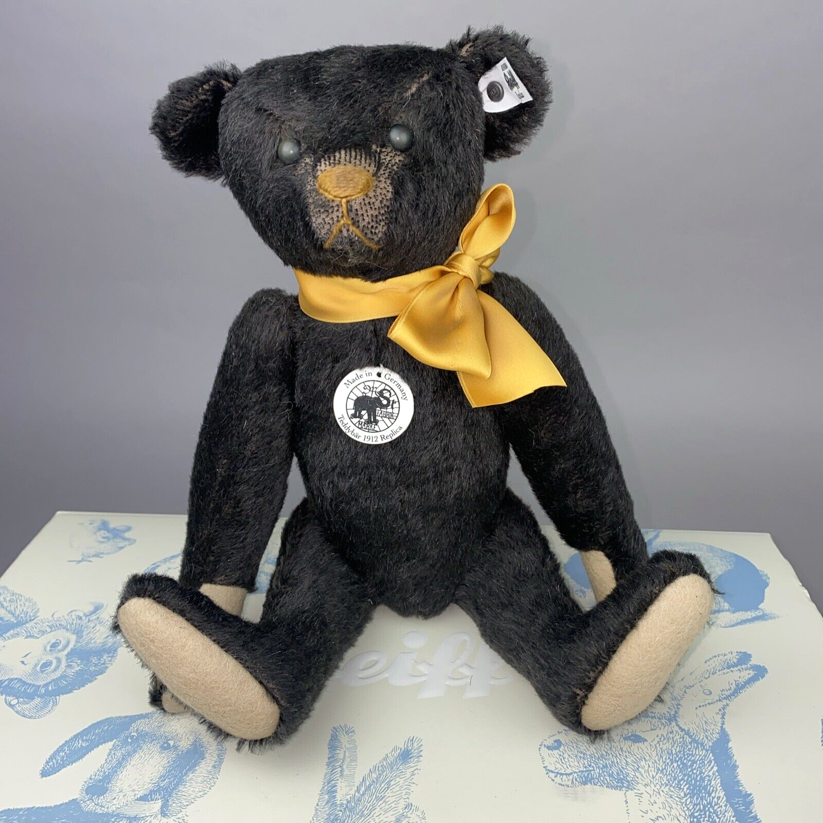 シュタイフオオカミオオカミのスノリー steiff おおかみお祝い 出産 シュタイフオオカミオオカミのスノリー steiff おおかみお祝い