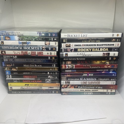 洋画等　DVD30本セット ① Lot of Used ASSORTED DVD Movies - 90 DVDs Total See Photos