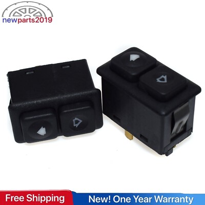 2Pcs Electric WINDOW SWITCH  61311381205 For BMW E23 E24 E28 E30 318i 325i M3 M5
