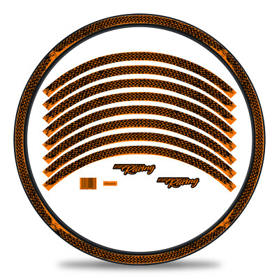 MTB Bike Fahrrad Felgen Aufkleber Set Design 27-29 Zoll Felgenrandaufkleber