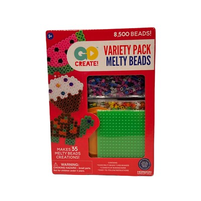 NEW Melty Beads Variety Pack by Go Create, 8500 Beads, 35 Melty Bad Creations