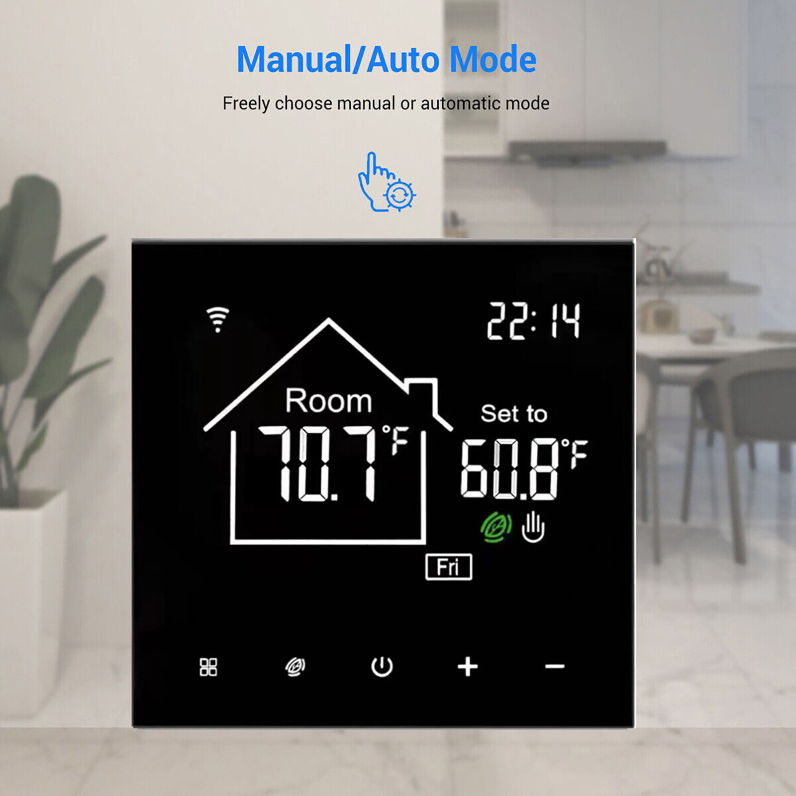 Digital Smart Thermostat Programmable Wifi Home Room Sensor tuya App Control US