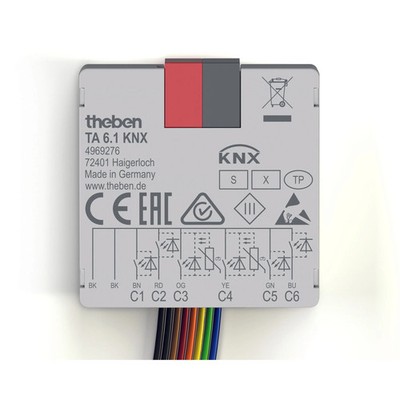 Theben - Bussystem-Binäreingang KNX-Tasterschnittstelle TA 6.1 KNX Binäreingang