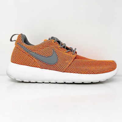 

Кроссовки для бега Nike Boys Roshe Run 599728-800 оранжевые, размер 5 лет, Красный, Roshe One