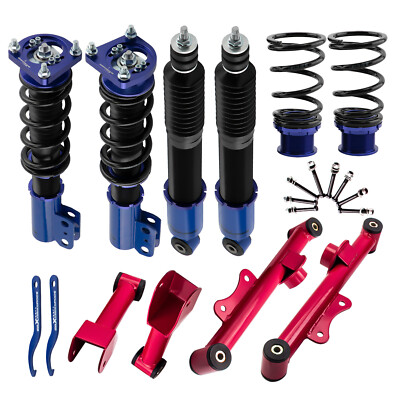 Maxpeedingrods Coilovers & Control Arms Suspension Kit for Ford Mustang 94-04