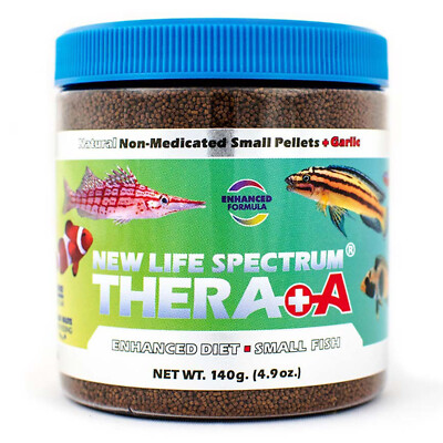 New Life Spectrum THERA+A Small Pellet 140g Garlic Enhanced Diet Fish Food