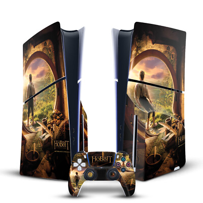 THE HOBBIT AN UNEXPECTED JOURNEY KEY ART SKIN SONY PS5 SLIM DISC EDITION BUNDLE
