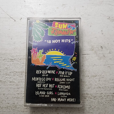 Sun Jammin - 18 Hot Hits (TVT 24002) Canadian Released Cassette