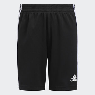 

adidas Классические детские шорты с 3 полосками, Черный