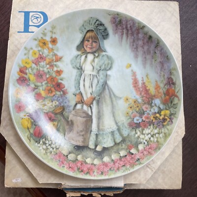 Mother Goose Series Collector Plate Mary Mary Issue John McClelland Reco Inter
