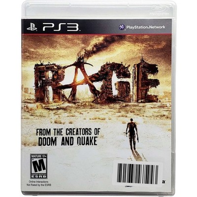 Rage - Sony Playstation 3 PS3 Tested 1Y Guarantee