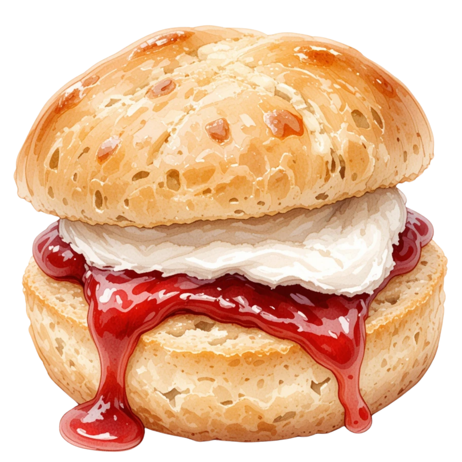 London Capital City England King Scone Self Adhesive Sticker
