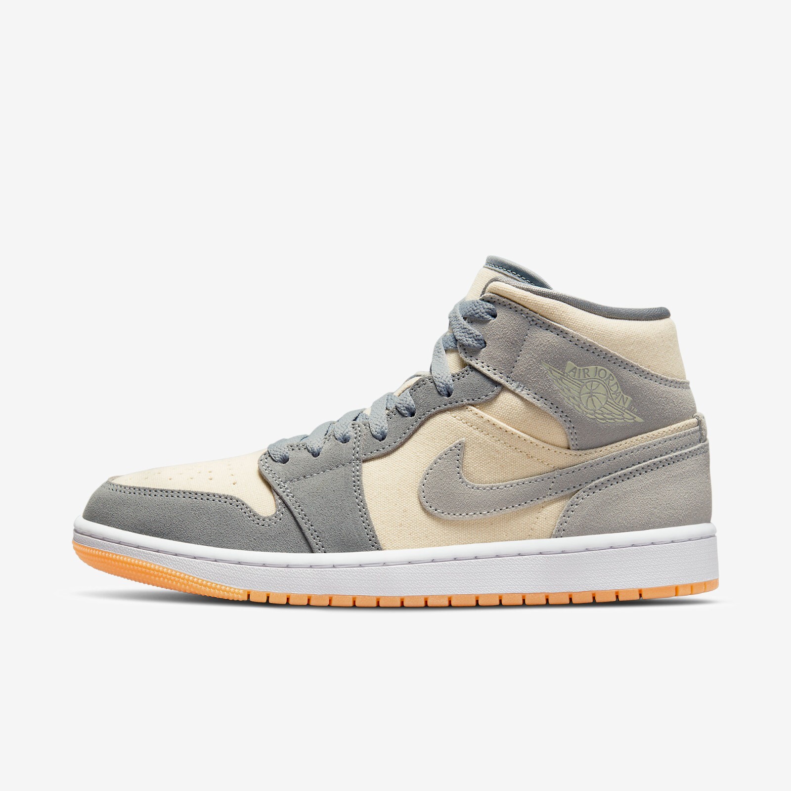 Кроссовки Nike Air Jordan 1 Mid SE Coconut Milk Particle Grey DN4281-100