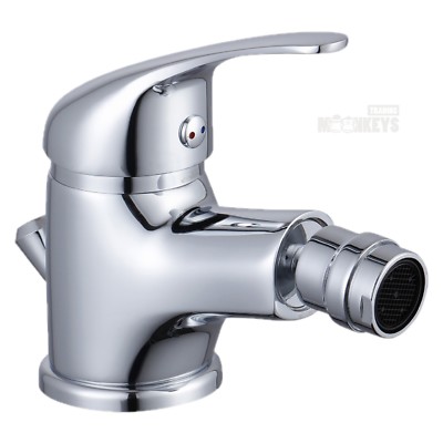Bidet Armatur 111657 Mischbatterie mit Ablaufgarnitur Einhebelmischer Wasserhahn