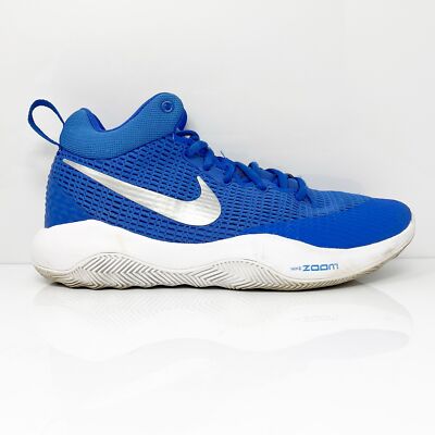 

Nike Mens Zoom Rev TB 902589-404 Синие баскетбольные кроссовки Размер 8, Синий, Zoom Rev TB
