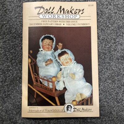 The Doll Makers Workshop Magazine Dec/Jan 1988-89 Vol. 3 No. 5 - With Pattern