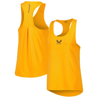 Women's Castore Orange McLaren F1 Team Racerback Tank Top