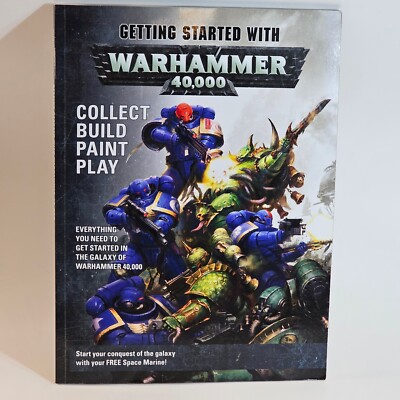 Warhammer 40k Games Workshop Getting Started manual magazine starter kit 2017