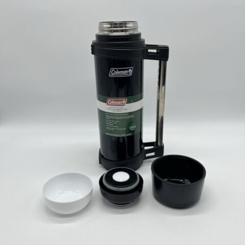 Coleman Stainless Steel 1.8 LT 1.9 QT Vacuum Bottle Thermos Coleman Stainless Steel 1.8 LT 1.9 QT Vacuum Bottle Thermos