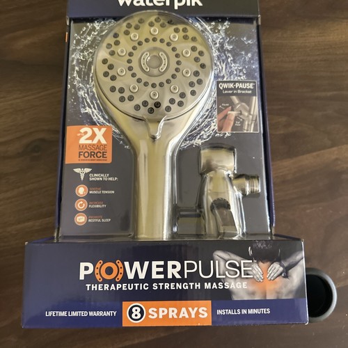 8 Sprays Qwik Waterpik Powerpulse Therapeutic 2x Massage Hand Held