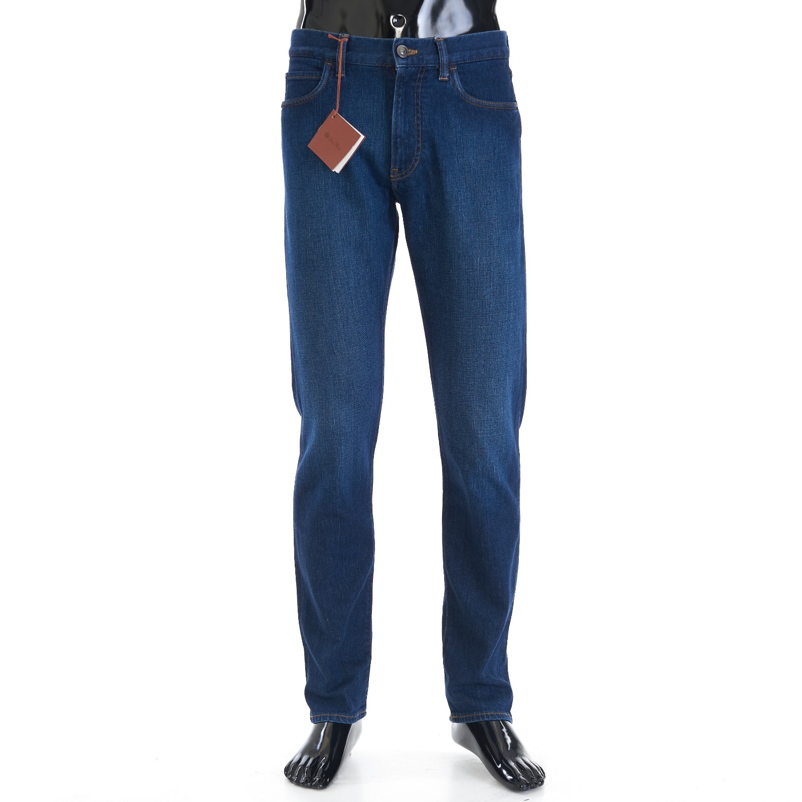 デニム・ジーパン Peserico Tailored Blue Trousers With Five-Pocket Design Peserico Five-Pocket Jeans in Blue | Lyst