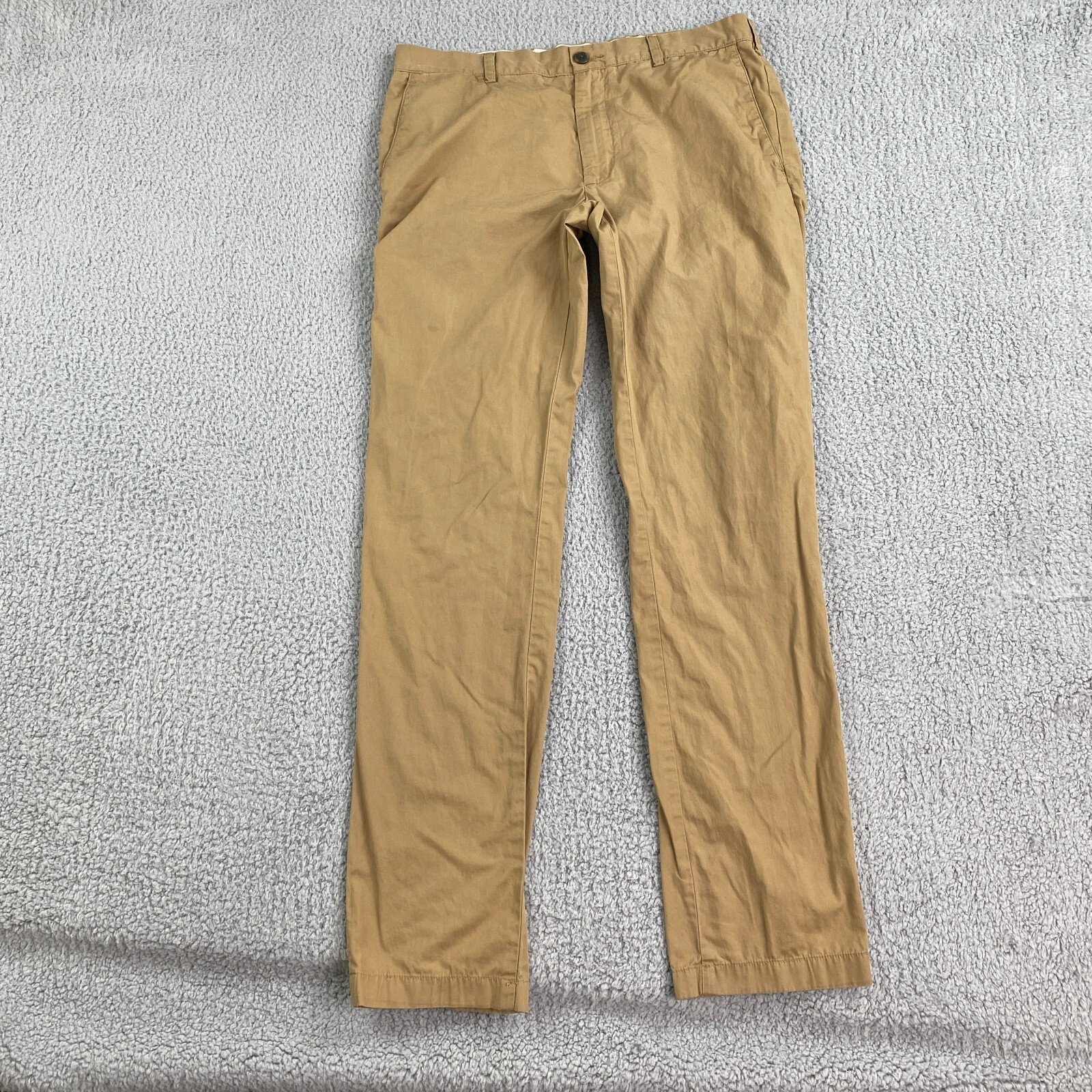 Club Monaco Pants Mens 33x34 (meas 33x33) Brown Connor