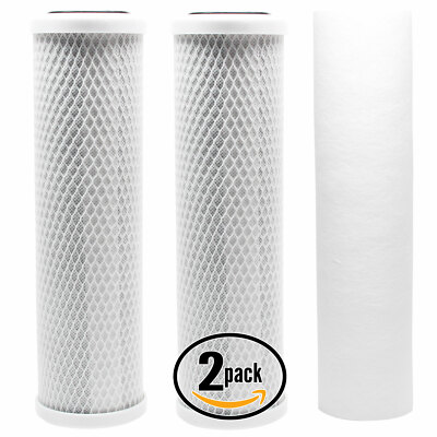 2X Filter Kit for Krystal Pure KR10 RO System