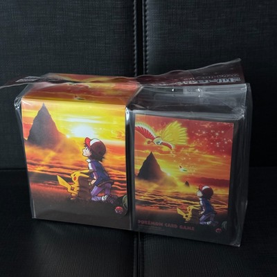 Deck Box Pokemon Movie I Choose You + Card Sleeves Set Deck Shield TCG 2017