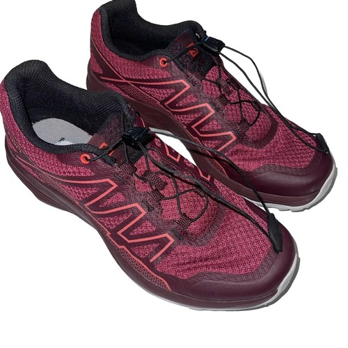 SALOMON Energy Cell 8 Burgundy Coral Mesh Contagrip Running