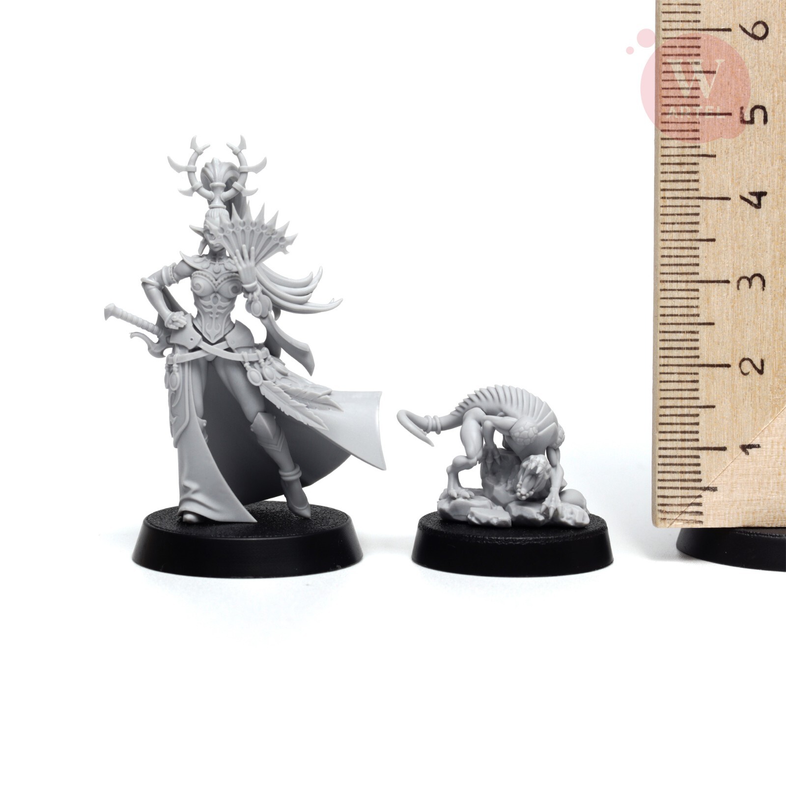 Lady Messalyse with Neros Artel WDrukhari Archon Vect Lhamaean Raidmaster