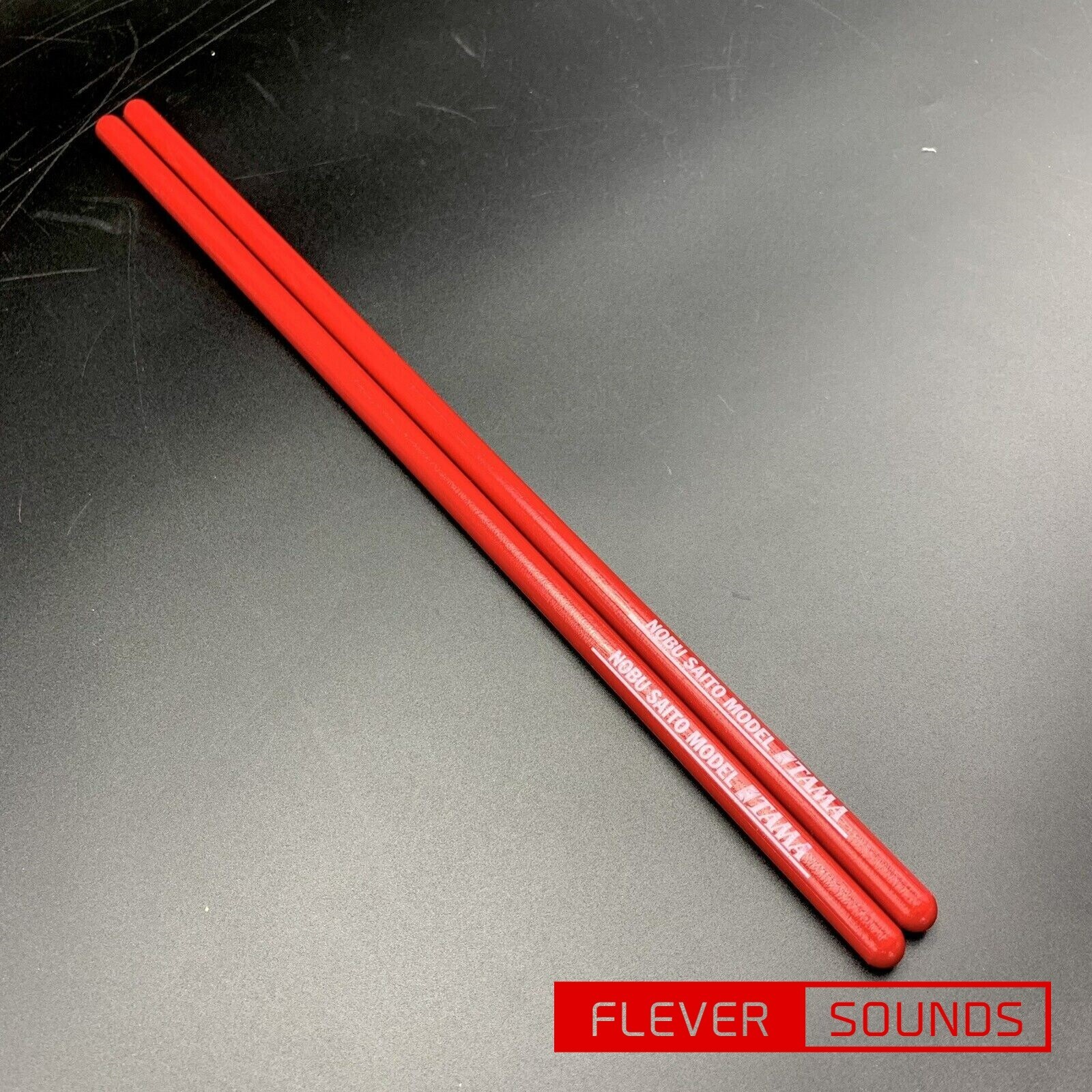 TAMA Drumsticks H-NOB Nobu Saito Model Hickory Red Grip