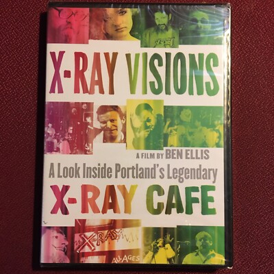 X-Ray Visions (DVD) Portland's X-Ray Cafe Ben Ellis BRAND NEW SEALED PUNK