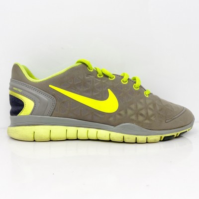 Nike Womens Free TR Fit 2 487789-010 Серые кроссовки для бега Размер 7,5