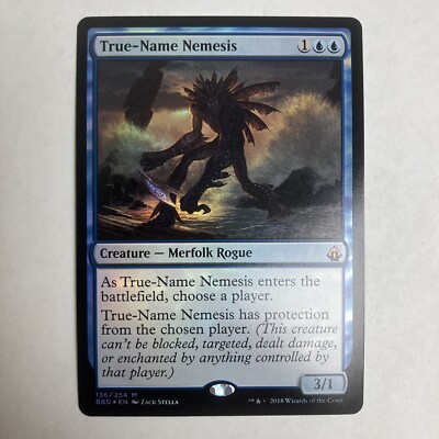 True-Name Nemesis - Foil - MTG - Battlebond - LP - 136/254