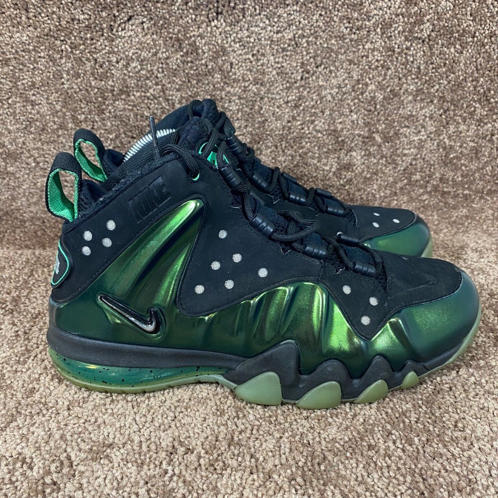 Nike Barkley Posite Gamma Green Mens 8.5 555097-301 Charles Nike Barkley Posite Gamma Green Mens 8.5 555097-301 Charles