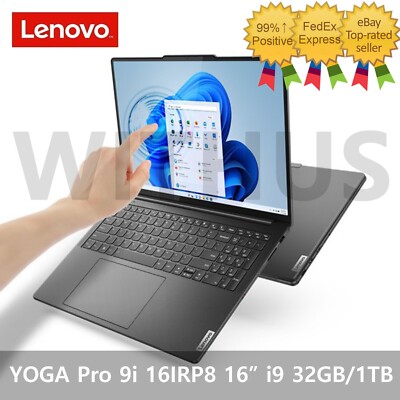 Lenovo Yoga Pro 9i 16IRP8 16'' i9-13905H RTX4060 32GB/1TB FreeDOS Mini LED Laptop