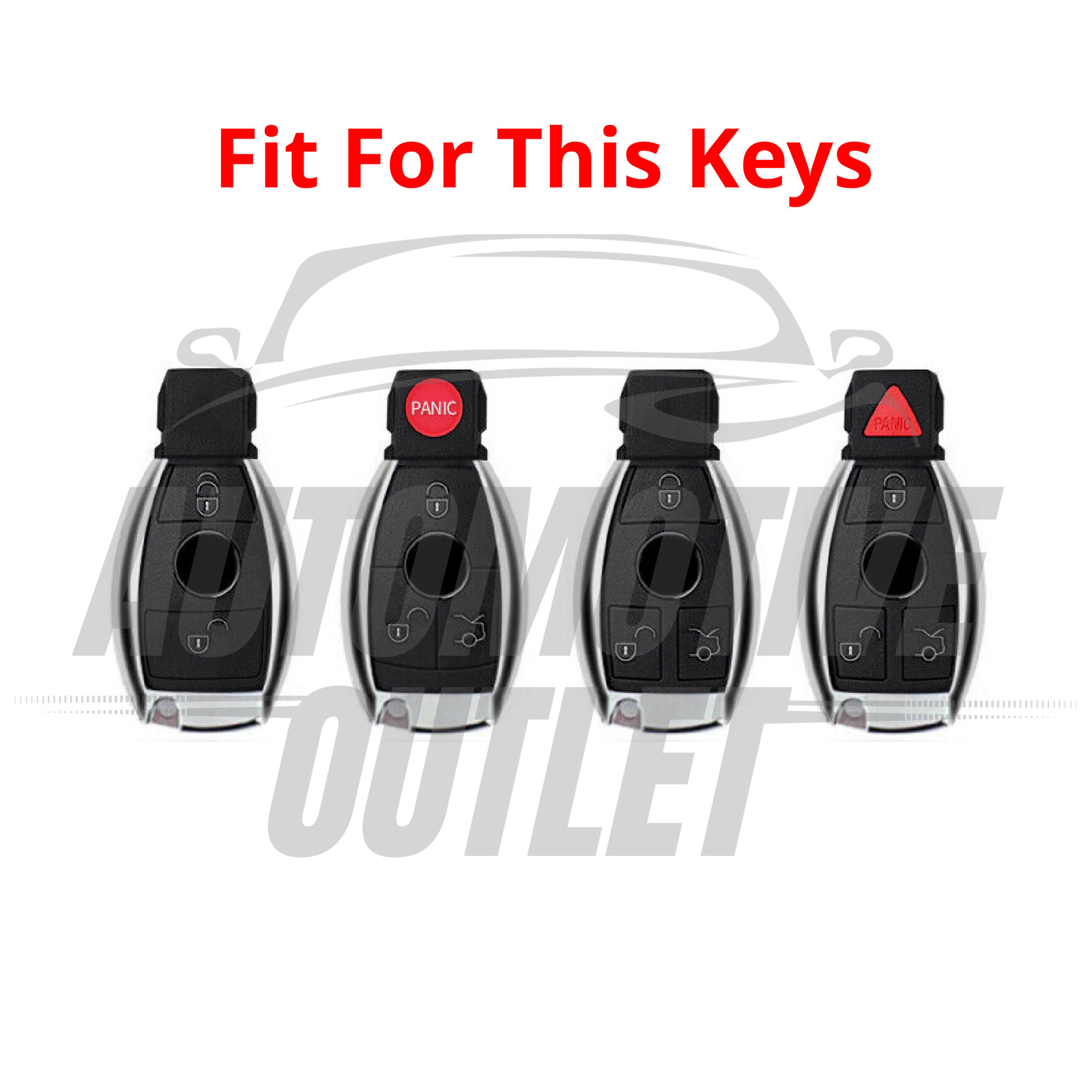 KEY CASE SOFT SHELL COVER FOB SMART CARBON FIBER FOR MERCEDES-BENZ A160  A-CLASS 9