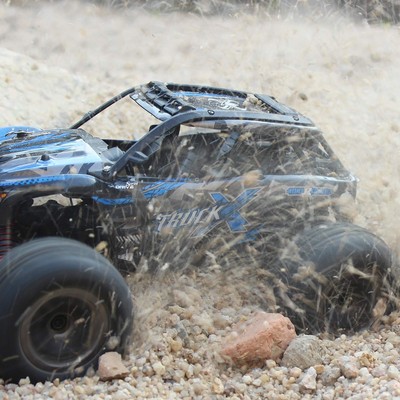 Fistone RC Truck 1/16 High Speed Racing Car , 24MPH 4WD Off-Road Waterproof V...
