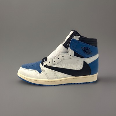 美品Travis Scott Fragment AirJordan1 high Size 10.5 - Jordan 1 Retro x Fragment Design x Travis Scott High