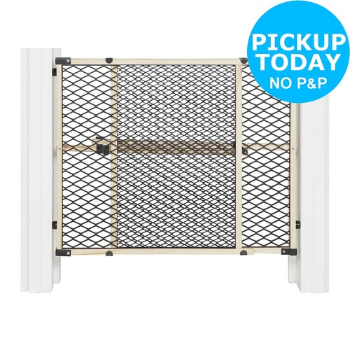 extra tall extending metal pet gate