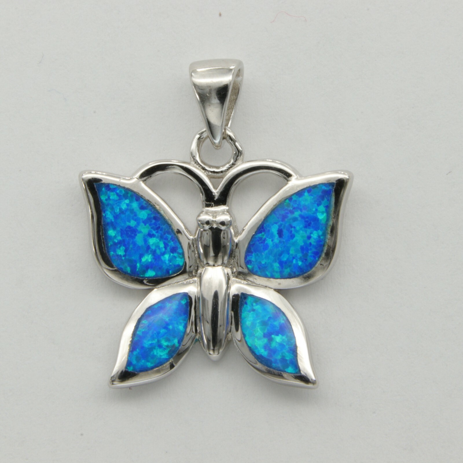 日本未入荷 Copping Zone - Blue Flame Butterfly Necklace Blue Flame Butterfly Necklace – Copping Zone