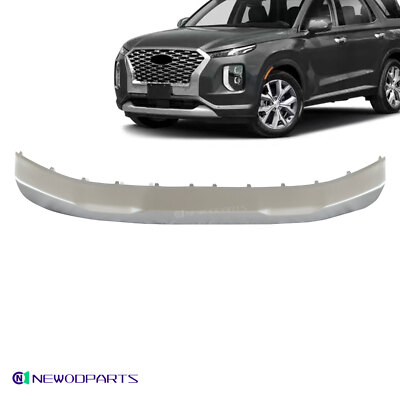 Front Bumper Skid Plate Silver For 2020-2023 Hyundai Palisade 86577-S8000