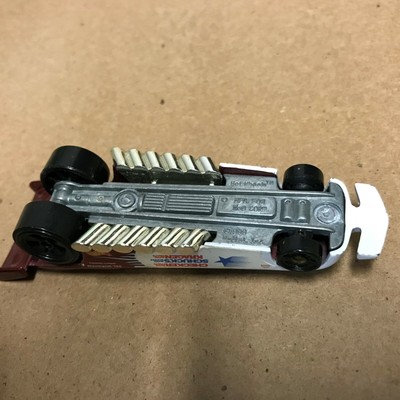 Red White Auto Supply Race Car Mcdonalds Hot Wheels Loose Diecast Car GP