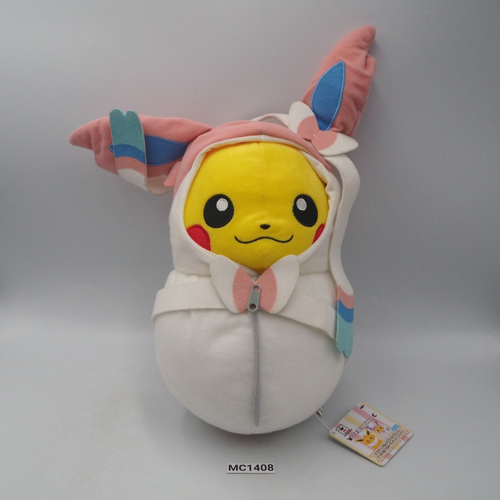 Pikachu Sylveon MC1408 Nebukuro Pokemon Banpresto 2017 Plush