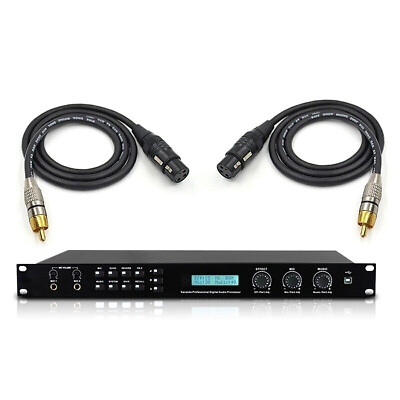 950 Karaoke Professional Digital Audio Processor KTV Effector With RCA Cable