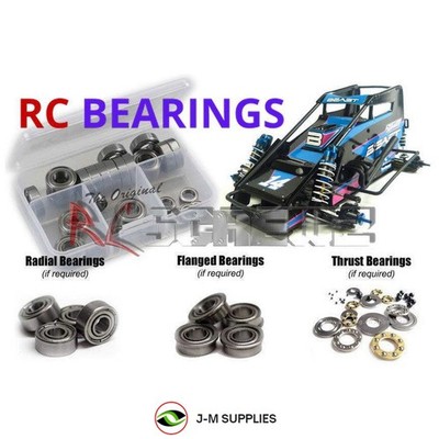 RCScrewZ Metal Shielded Bearings cus020b for Custom Works RC Beast Midget | KIT