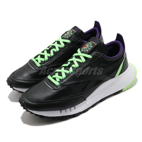 

Reebok CL Legacy Черный Белый Зеленый Фиолетовый Мужские Классические Повседневные Кроссовки FY7554, Cl Legacy