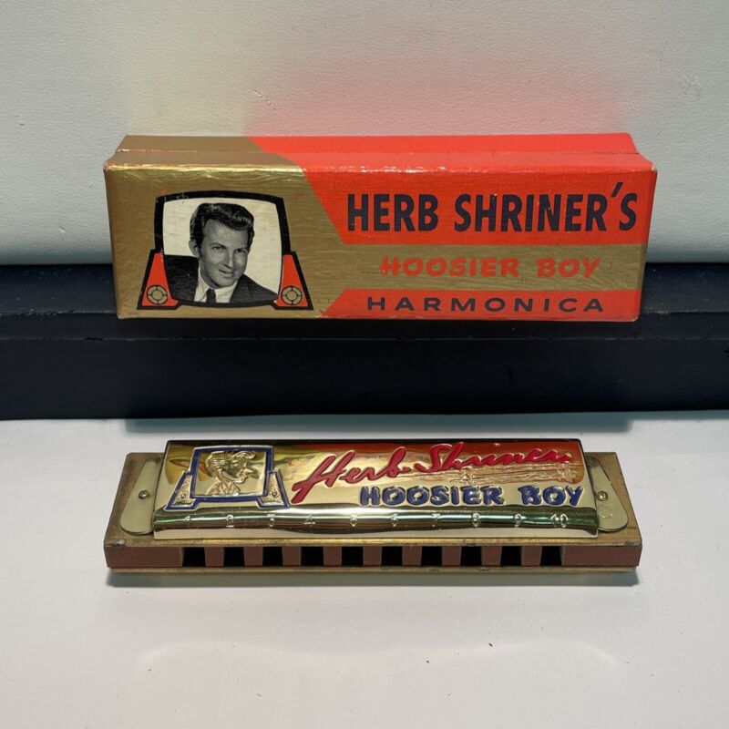 HARMONICA Vintage M. Hohner Herb Shriner
