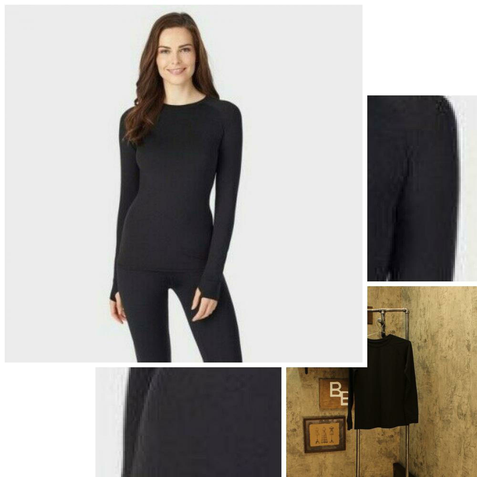 cuddl duds women's active thermal top