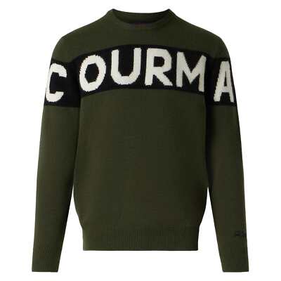 Pre-owned Mc2 Saint Barth Courma Blended Cashmere Man Sweater In Green